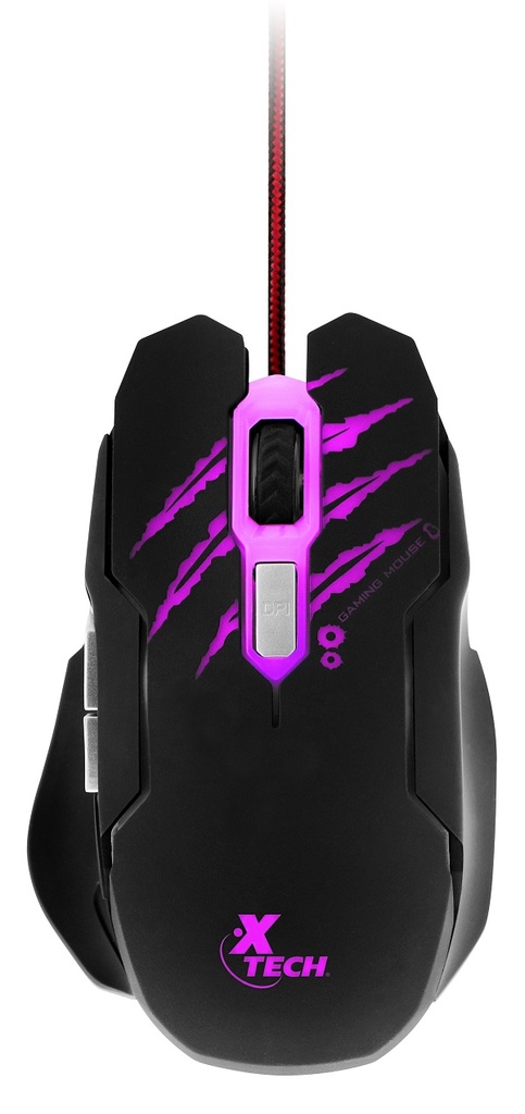 [ID011XTK11] Xtech Mouse Gaming XTM-610 3200 DPI Verde
