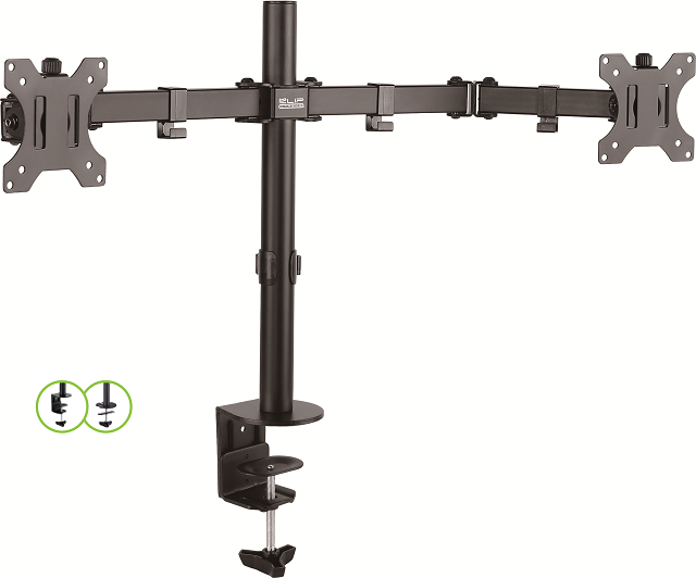 [AC121KLX66] Klip Xtreme Soporte de Pared KHS-632 Doble para Monitores Grises