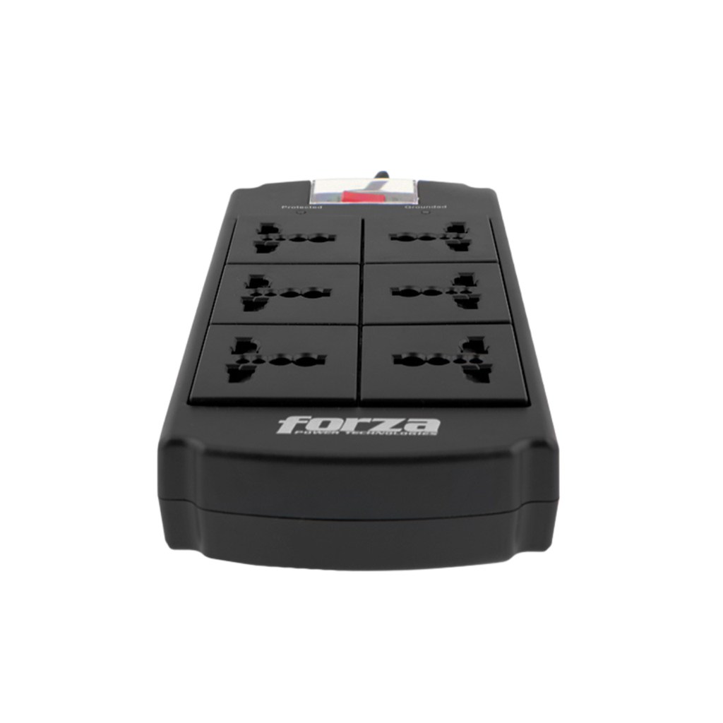 [AU140FOR12] Forza Regulador de Poder PS-611UL 6 Tomas con Breaker Automático