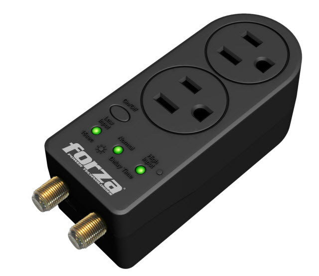 [UR100FOR40] Forza Regulador de Voltaje FVP-0200C 2 Salidas 110V