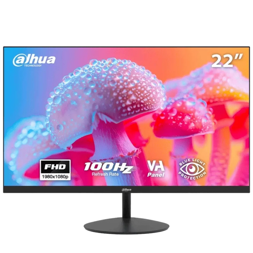 Dahua Monitor 22" Full HD 100 Hz Bisel Ultradelgado