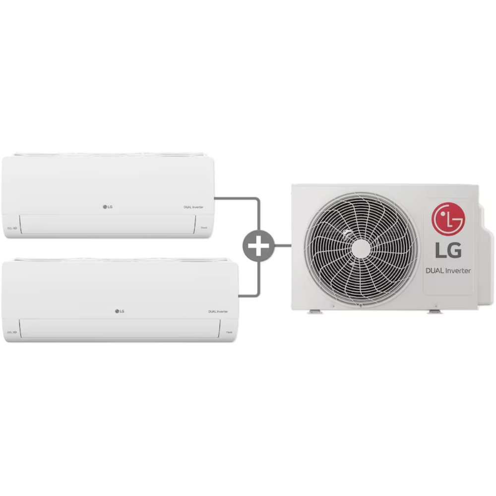 [2IN1S21C3] LG Aire Acondicionado TwinCool 2 En 1 9.000/12.000 BTU Eficiente