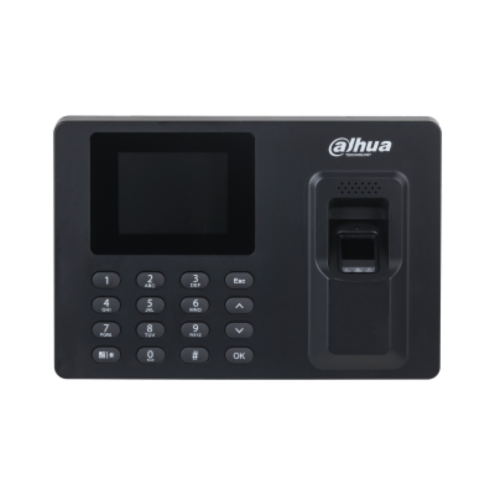 [DHI-ASA1222E-S] Dahua Cámara de Acción Modelo 2.000 Huellas Dactilares Negra
