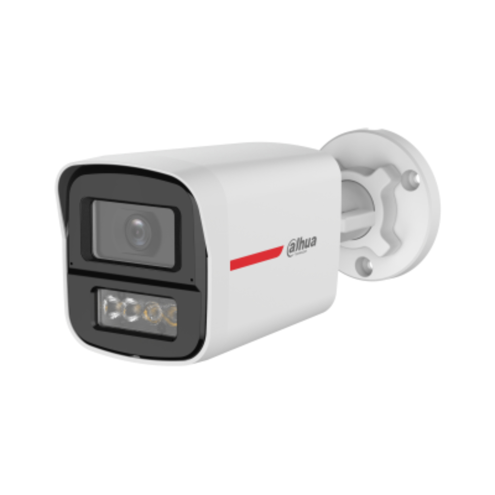 [DH-HAC-HFW1249XN-IL-A-PRO-2.8MM] Cámara Analoga Tipo Bala de 2MP WizColor/ Imagen 24 Horas a Color/ Corrección de Distorsión de Imagen mediante IA/ Iluminador Dual Inteligente/ Hasta 50m de Dis
