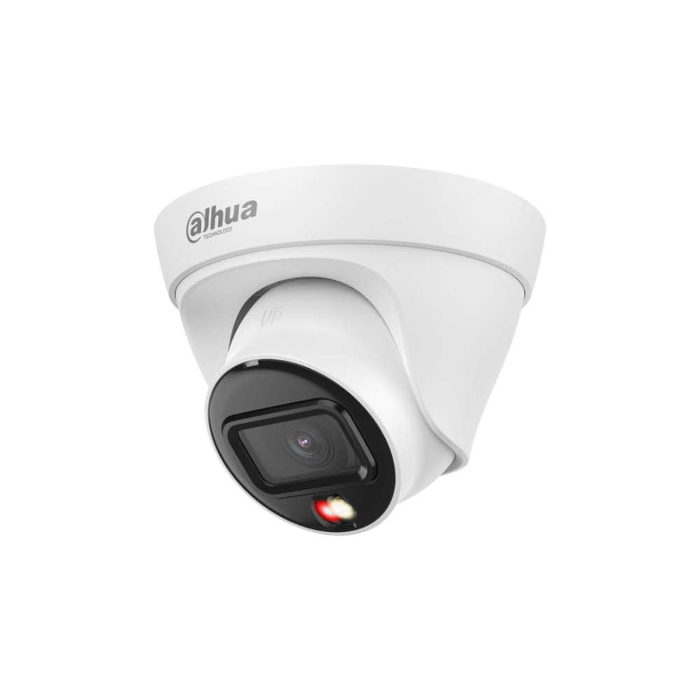 [DH-IPC-HDBW1439E1-A-IL-2.8MM] Camara IP Tipo Domo de 4MPa 25/30 fps/Lente Fija de 2.8 mm/Audio Micrófono incorporado/Funciones Inteligentes Detección de Movimiento/Detección de Sabotaje de V