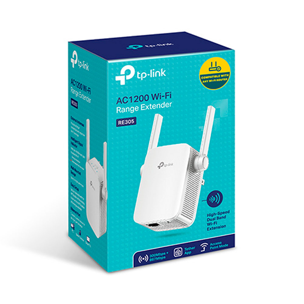 [RE305] Extensor De Rango TPLINK Inalámbrico 2 Antenas Externas