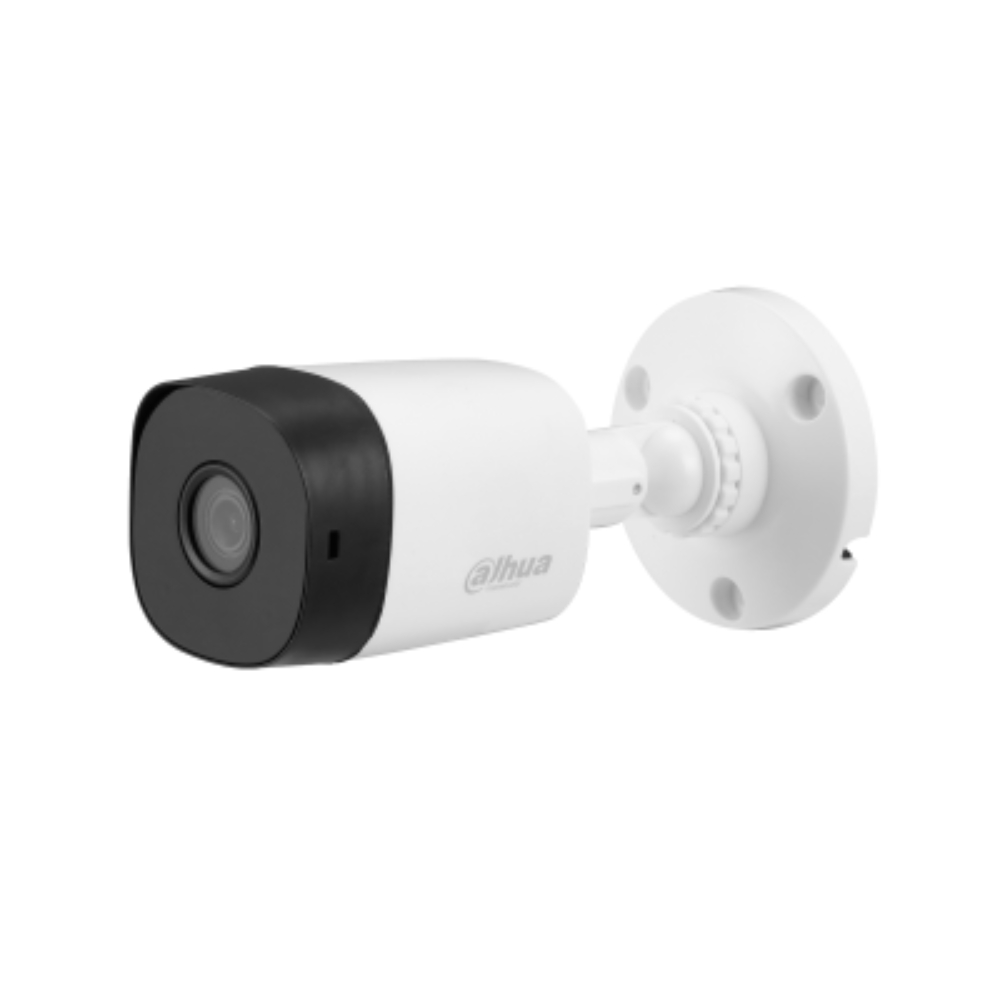 Cámara Dahua tipo bala de focal fija IR HDCVI de 5 MP, Máximo 25 fps a 5 MP (salida de vídeo 16:9), Iluminación IR inteligente, 30 m de distancia de iluminación