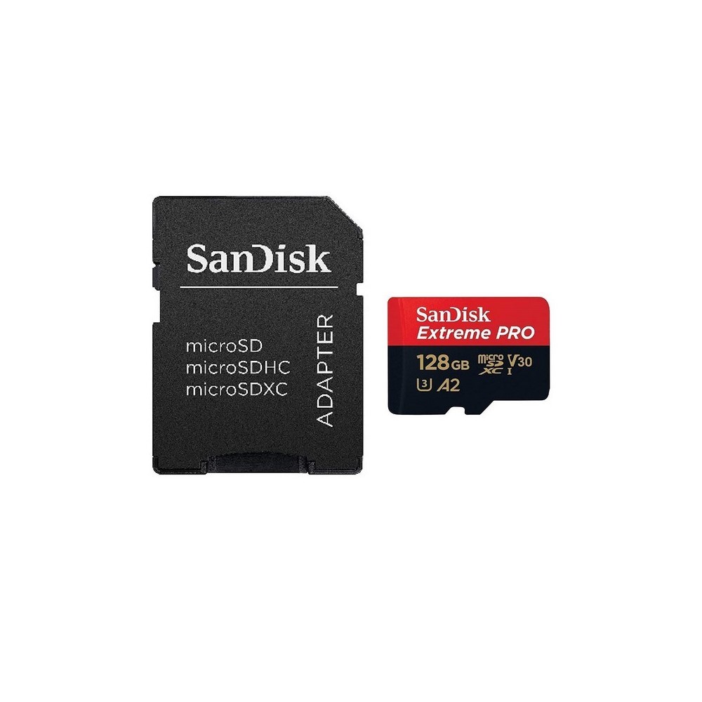 [SDSQXCD-128G-GN6MA] SanDisk Tarjeta De Memoria MicroSD Extreme Pro 128GB Rápida