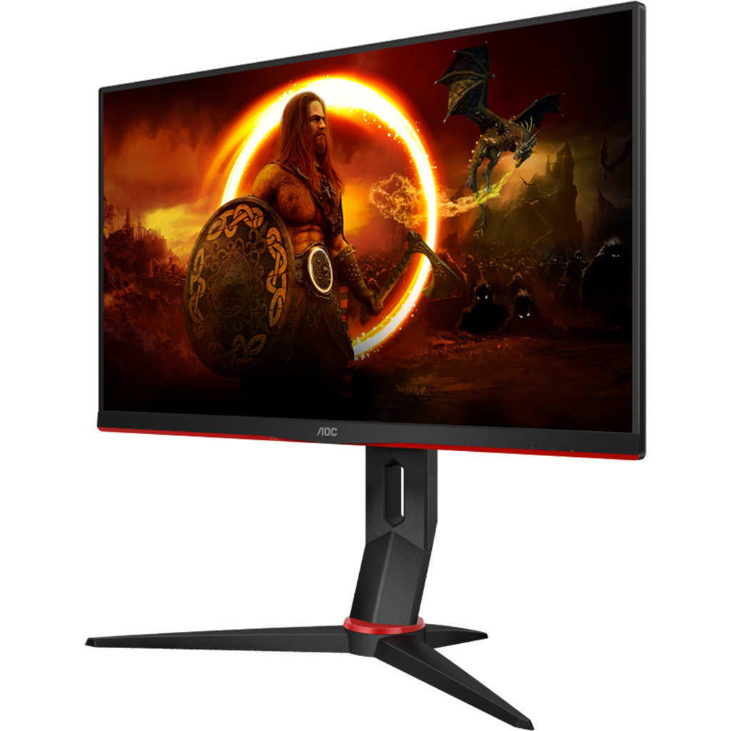 [24B35H3] Monitor AOC LCD Profesional plano 23.8 IPS Full HD (1920 X 1080) / 120Hz / 1 ms / VGA / HDMI /Base Fija / Kensington Lock / Adaptive Sync./3 años de garantía y