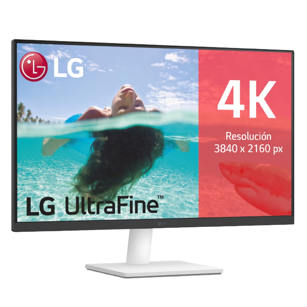 [27US500-W] LG Monitor UHD 4K 3840 X 2160 Blanco