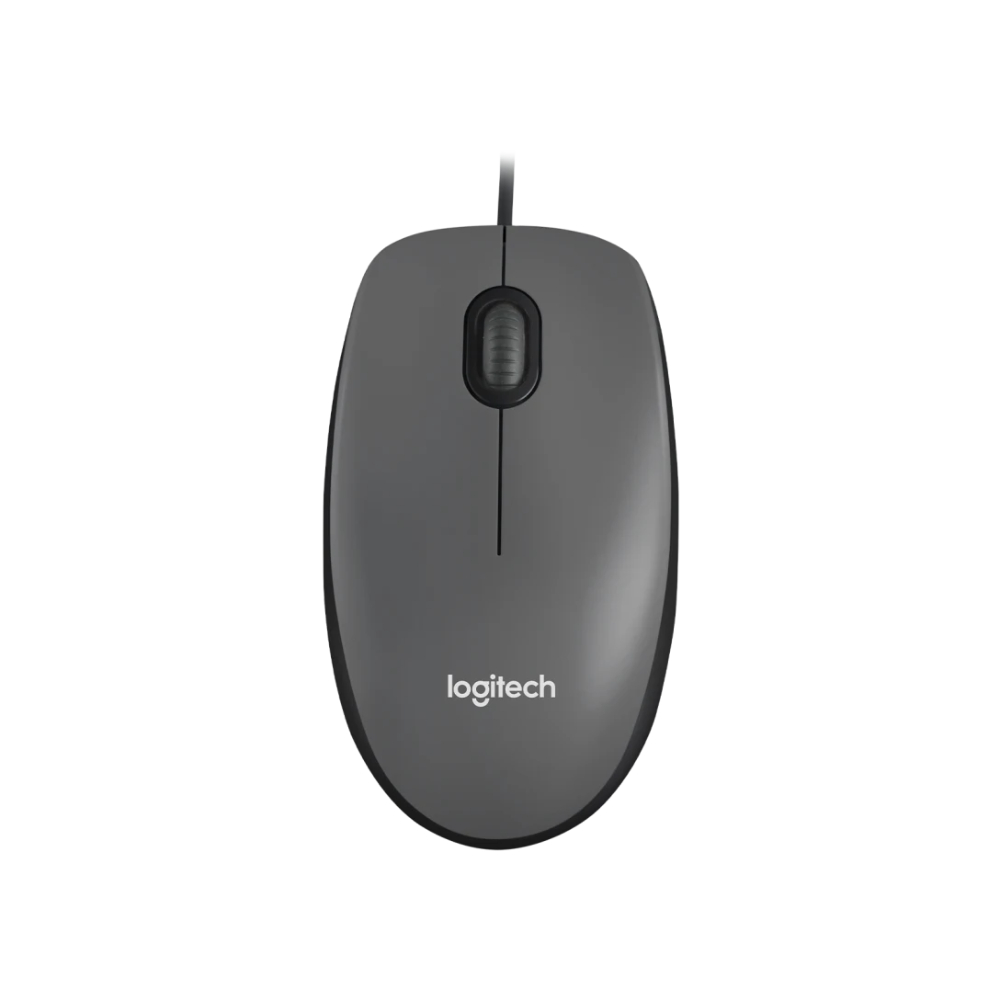 [910-001601] Logitech Mouse Óptico M100 USB Ergonómico