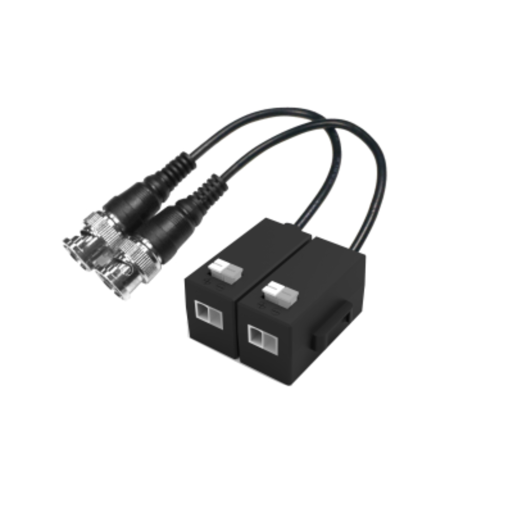 [DH-PFM800-N] Par de Video balun pasivo HDCV/CVBS/AHD/TVI, Maximo 2Mpx, 400mts a 1Mpx, 250mts a 2Mpx (RG59)
