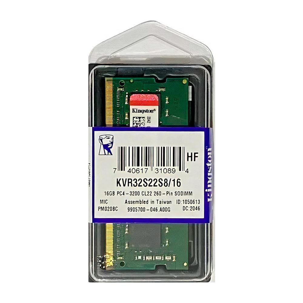 [KVR32N22S8/16] Corsair Memoria RAM 16GB DDR4 3200MT/s