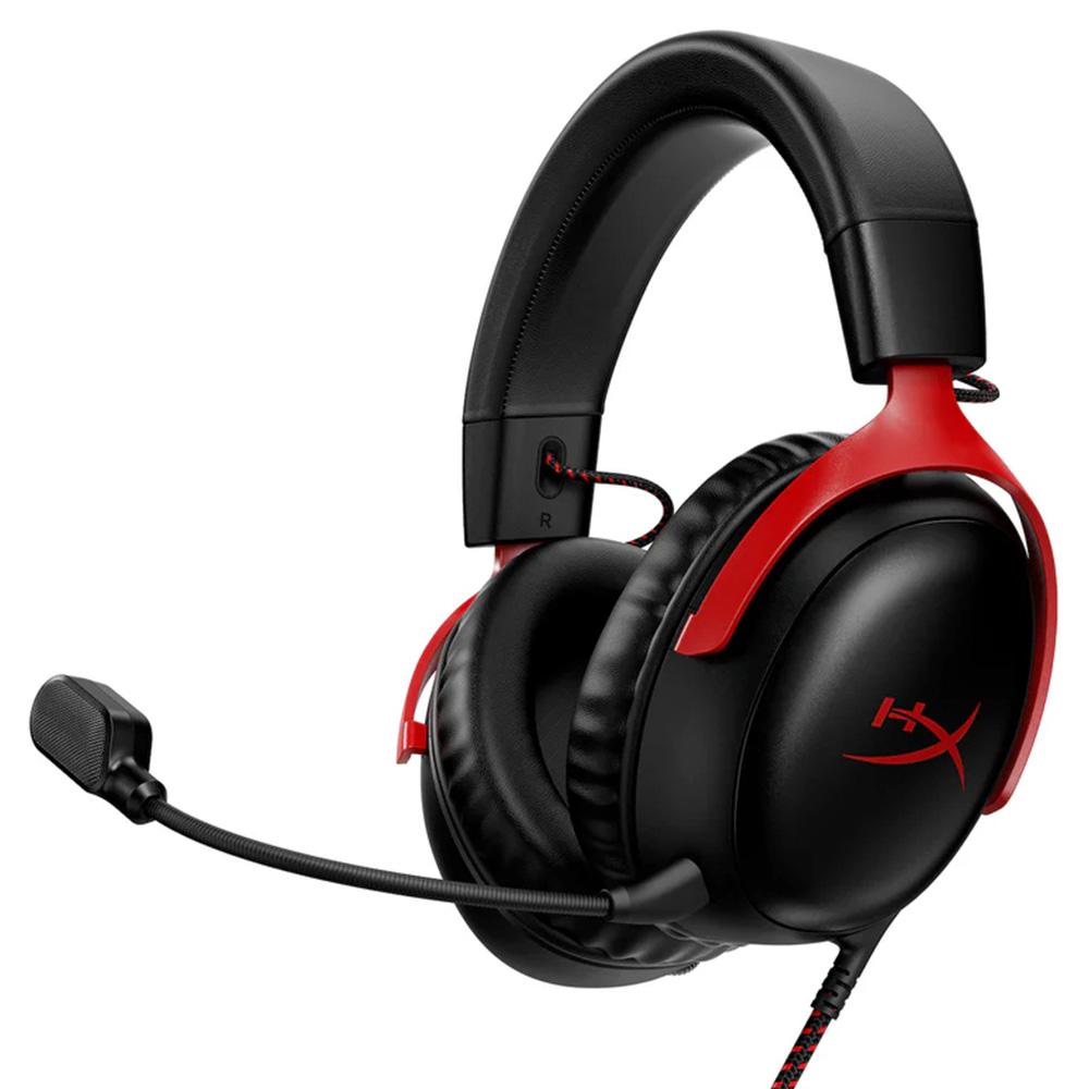 HyperX Audífonos Gaming Cloud III Inalámbricos Rojos