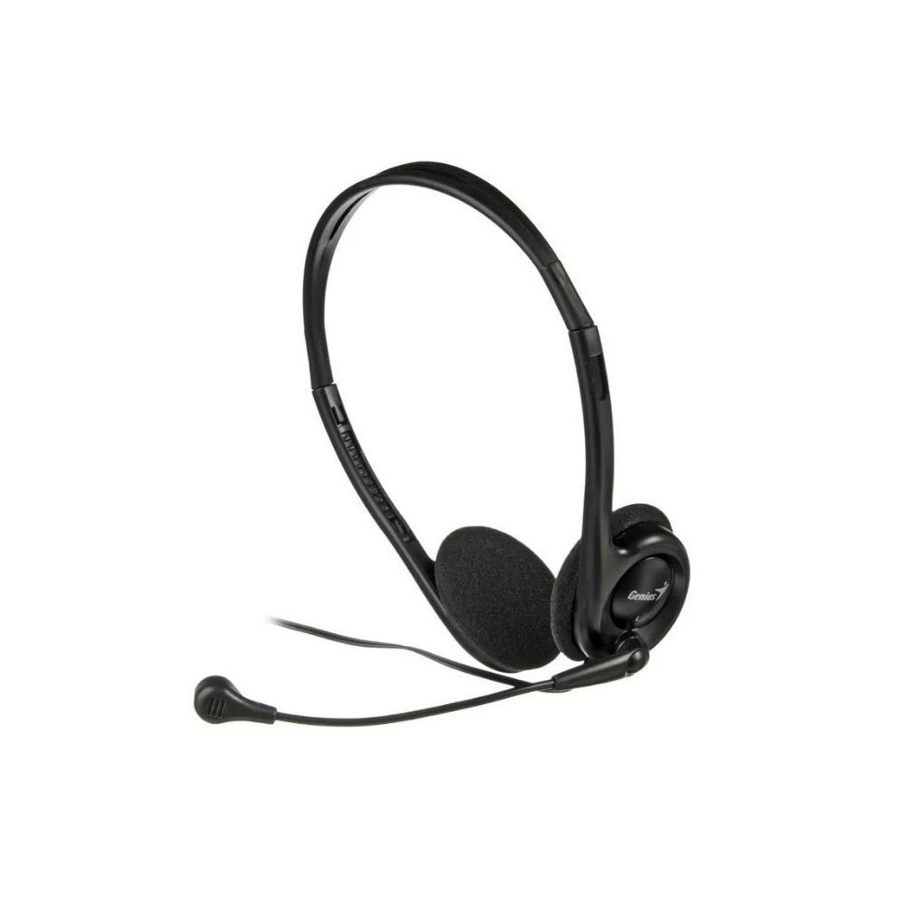 [31710151100] Genius Audífonos Diadema HS-200C Con Micrófono Inalámbricos Negros