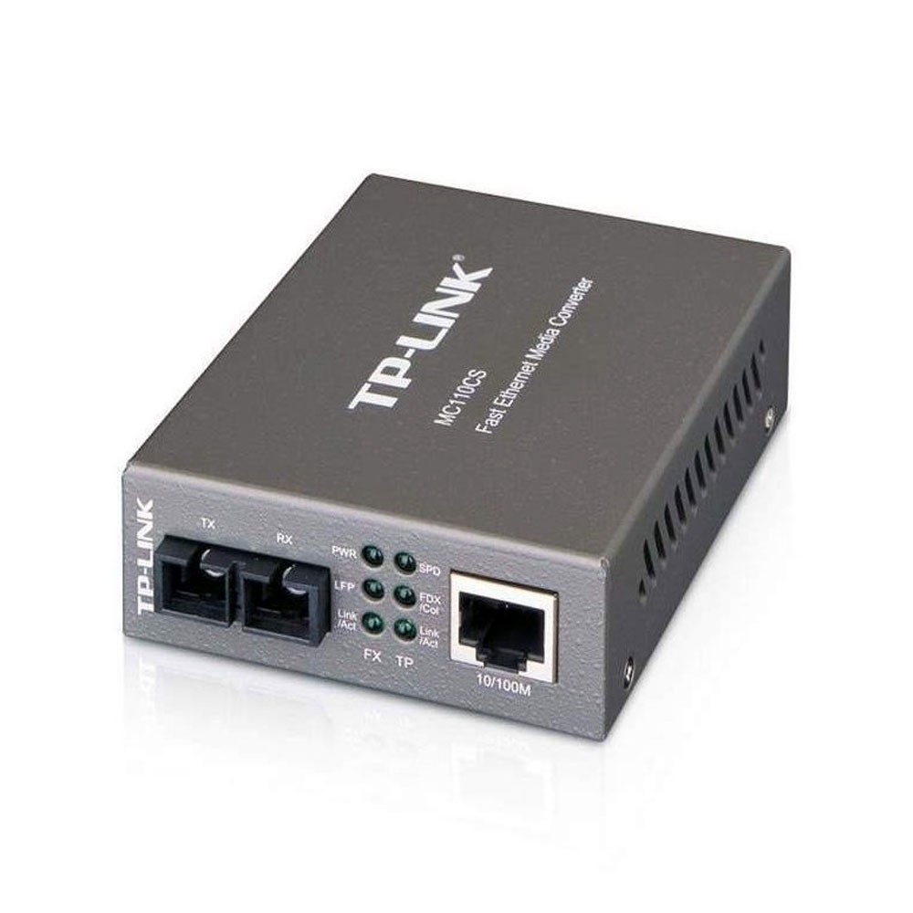 [MC110CS] Convertidor TPLINK Multimedia de Modo Individual de 10/100Mbps