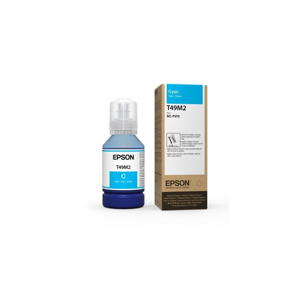 [C13T49M220] Epson Cartucho T49M220 UltraChrome Ds Cian 140 Ml