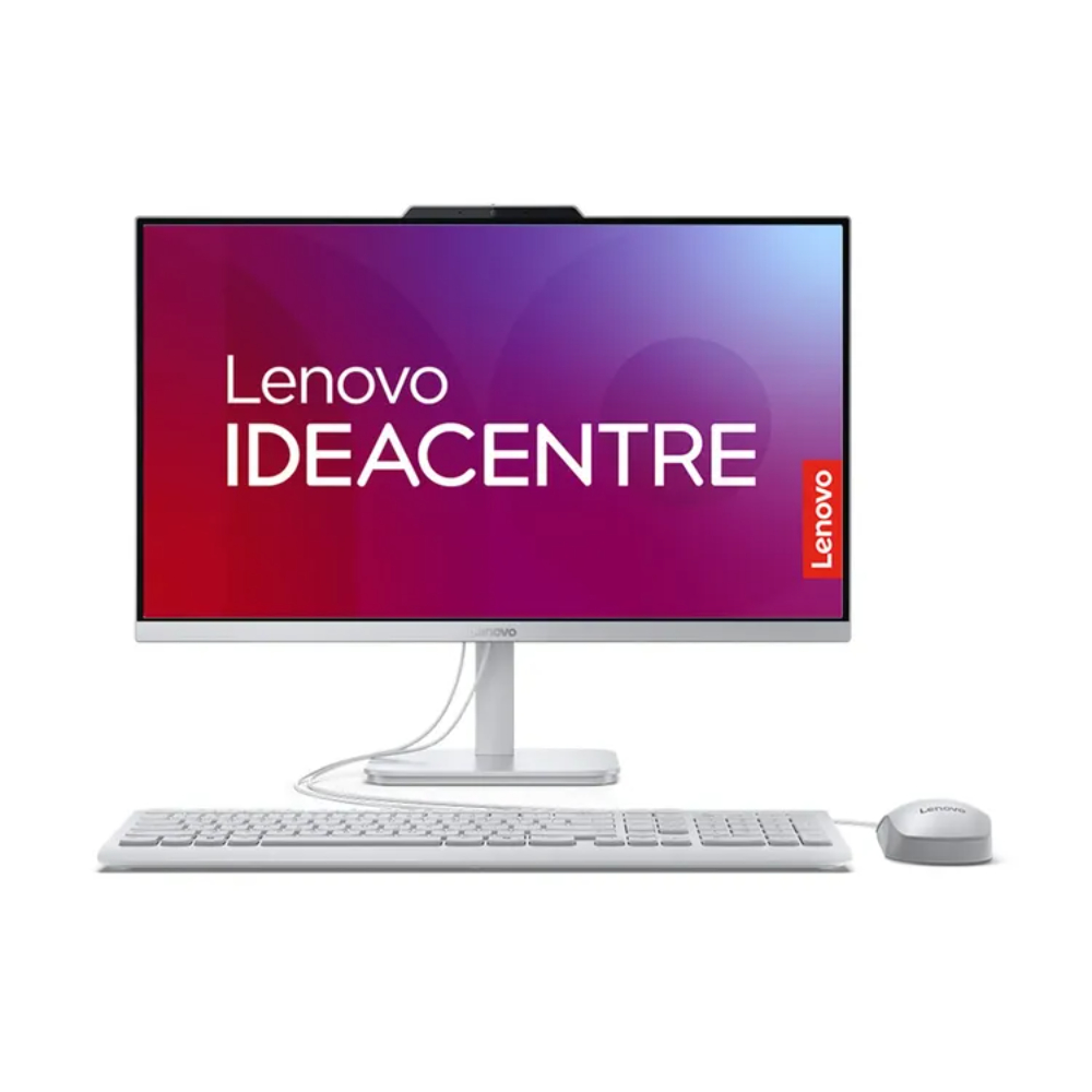 [F0J6000CLD] Lenovo AIO A100 Intel N100 23,8 Pulgadas FHD 8GB 512GB Grises