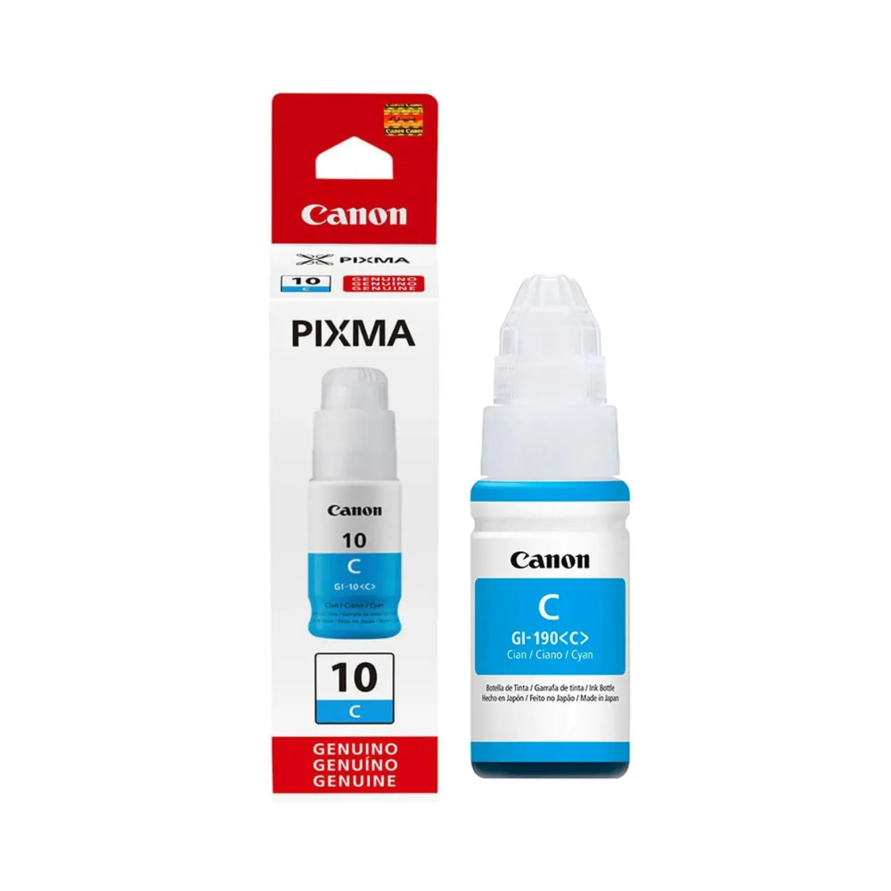 [0668C001AC] Botella De Tinta CANON Gi-190 Cyan (7.000 Pag)