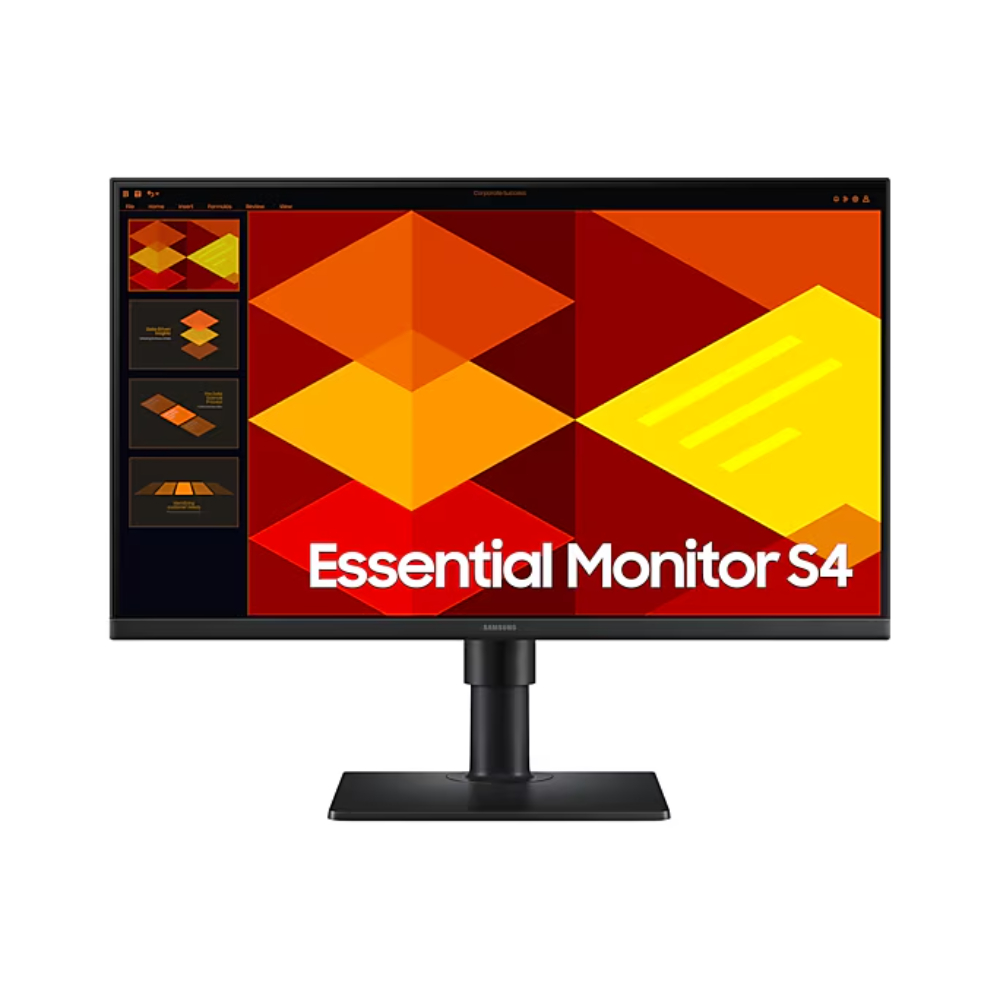 [LS24D402GANXGO] Monitor Samsung 24altura ajustable Tamaño de Pantalla 24 1920X1080 Panel IPS 100 HZ Auricular Display Port - HDMI X2- USBX2 certificacion Energy Star (Incluye C