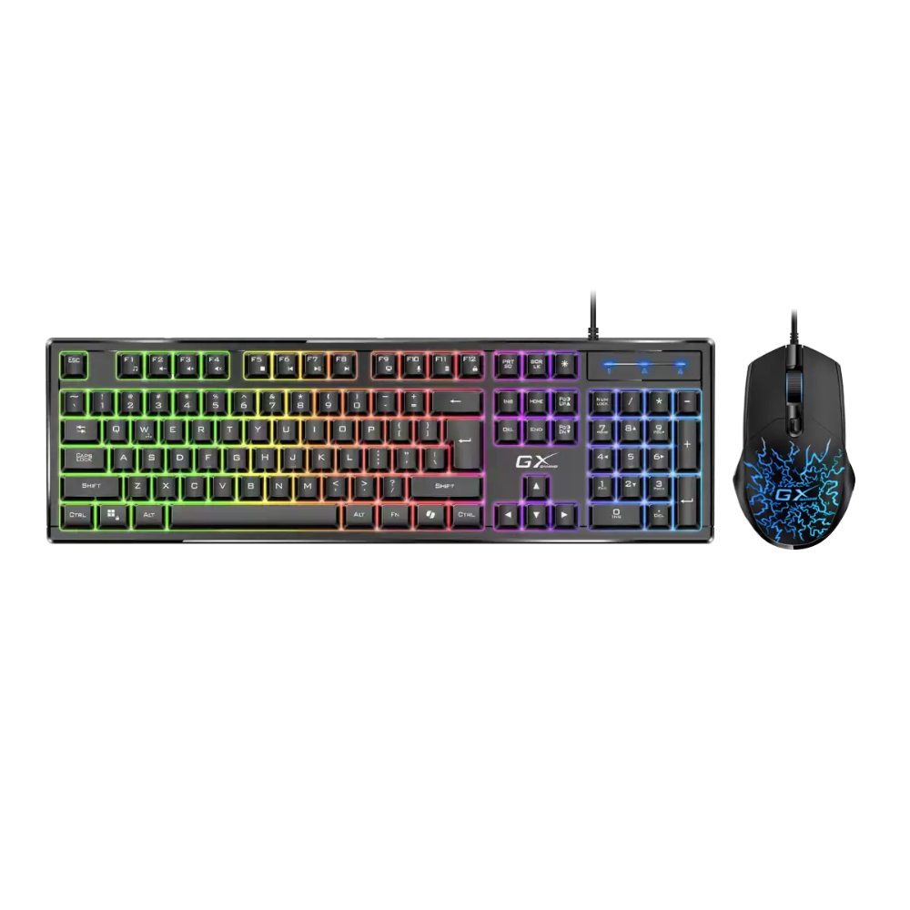 Genius Teclado Combo Scorpion Km-GX3 Inalámbrico y Ergonométrico