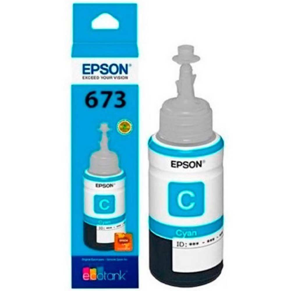 [C13T67322A] Epson Tinta T673220 Alta Capacidad para L800/805 Cian
