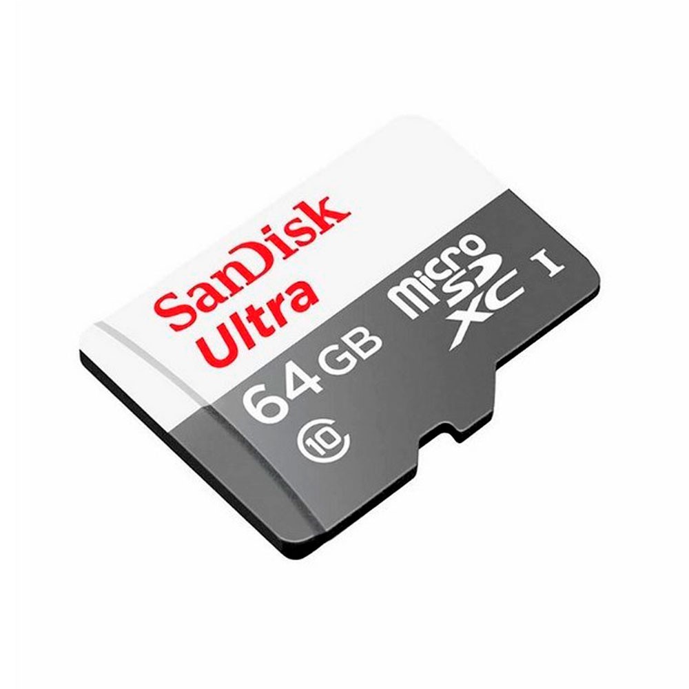 [SDSQUNR-064G-GN3MA] SanDisk Tarjeta De Memoria microSD Ultra 64GB Rápidas