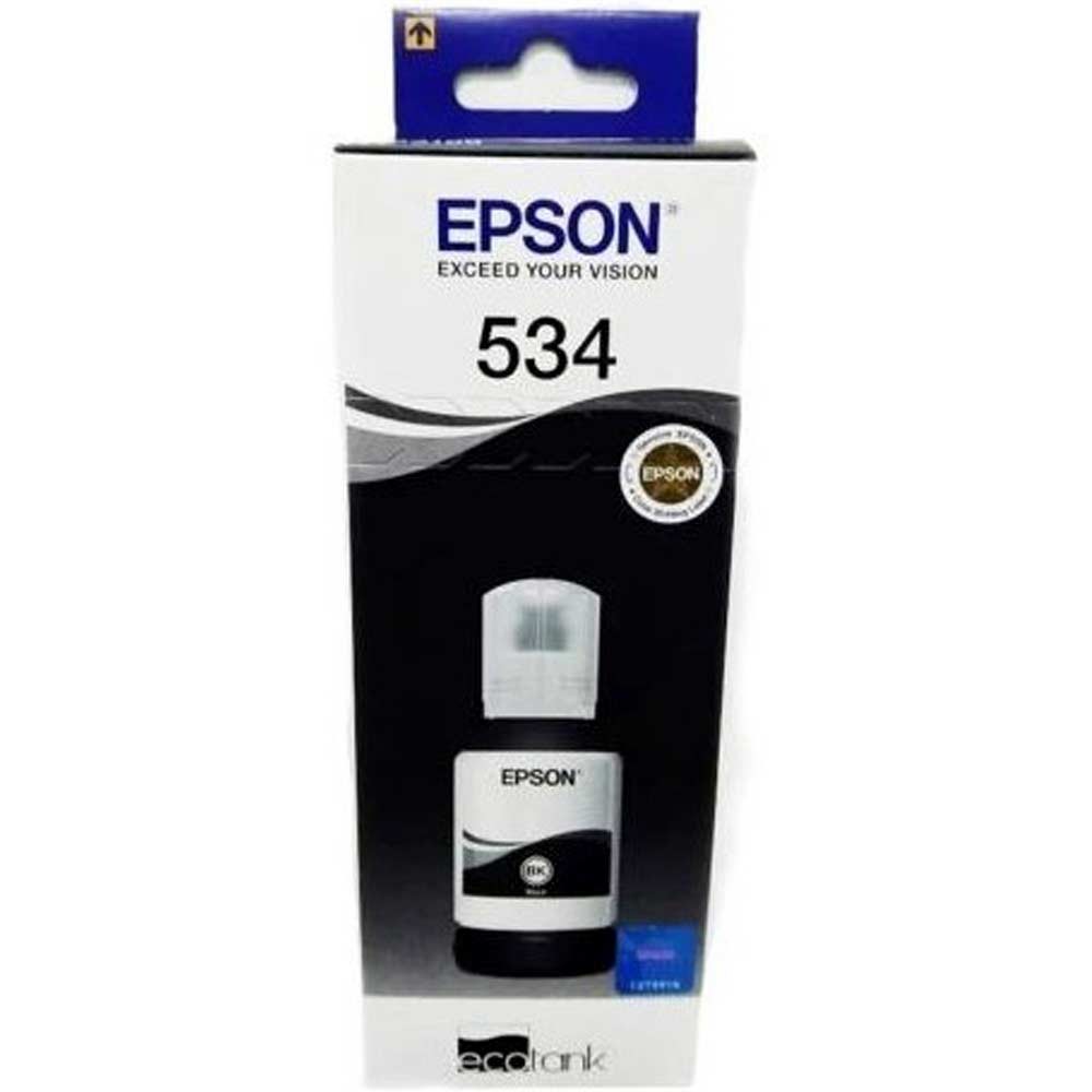 [C13T03L12A] Botella de Tinta EPSON T534120 AL M1120/2170/3170 COLOR Negro Pigmentado