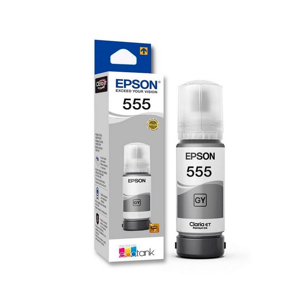 [C13T06Y52A] Botella de Tinta EPSON T555520 AL 70 ml Impresión de Fotografía COLOR Gris