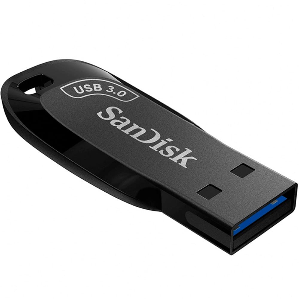 [SDCZ410-064G-G46] SanDisk Memoria USB Ultra Shift 64GB Rápida Negra
