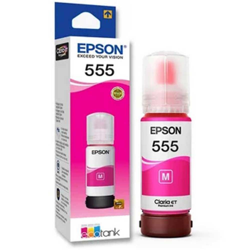 [C13T06Y32A] Botella de Tinta EPSON T555320 AL L8180 70 ml COLOR Magenta