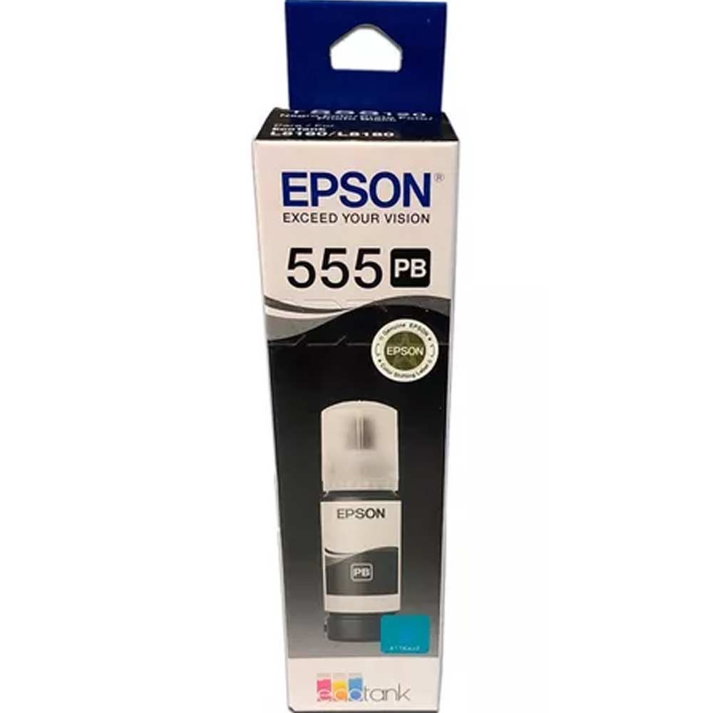 Botella de Tinta Epson T555120-AL Negro 7.300 paginas