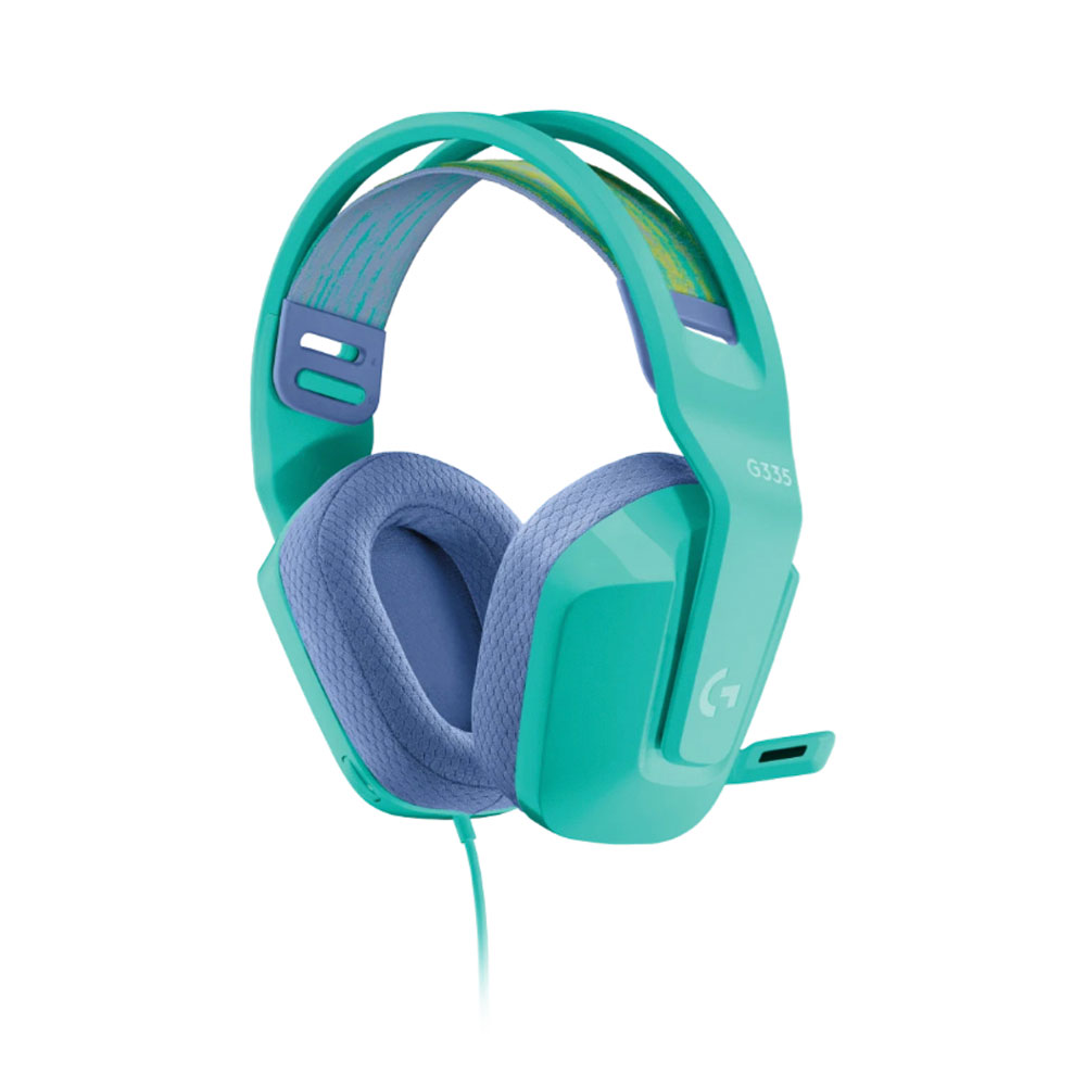 [981-001023] Logitech Audífonos Gaming G335 Conector 3.5mm Verdes