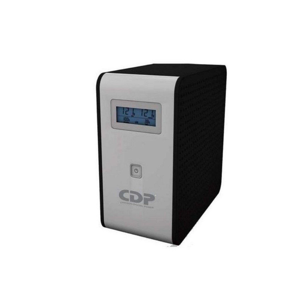 CDP UPS Interactiva 1000VA 10 Tomas de Salida con Pantalla LCD