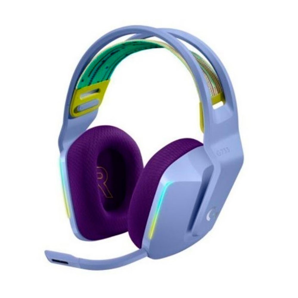 Logitech Audífonos Gaming G733 Inalámbricos Lila