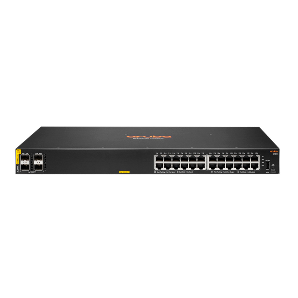 [JL677A] Switch Aruba 6100 24G CL4 4SFP+ Swch