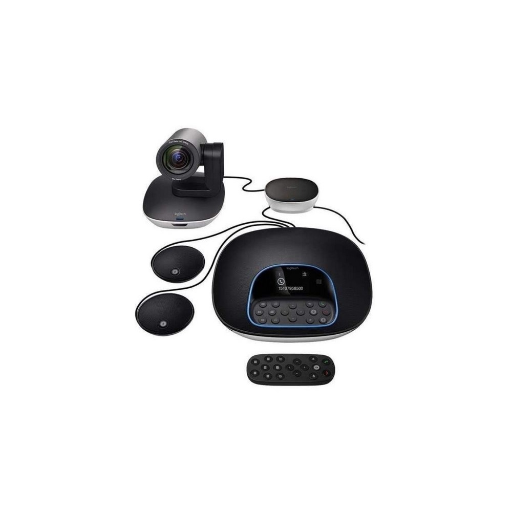 [960-001060] Cámara LOGITECH Para Videoconferencia Microfono X2 COLOR Negro