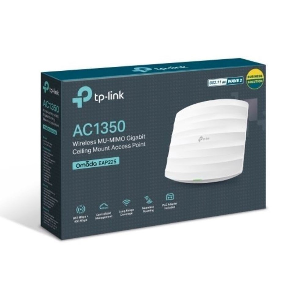 TP-Link Punto de Acceso Inalámbrico AC1350 MU-MIMO Techo Blanco