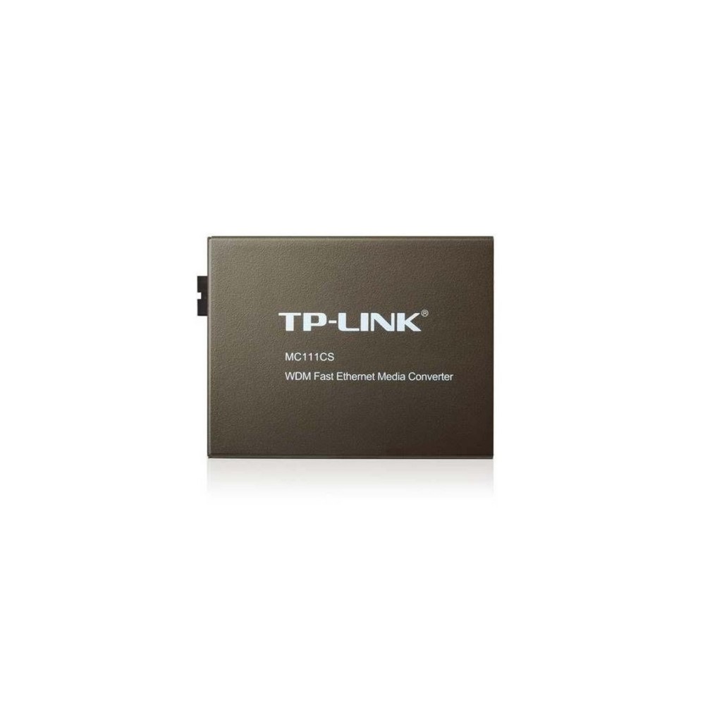 [MC111CS] TP-Link Transceptor Multimedia WDM 10/100Mbps Negros