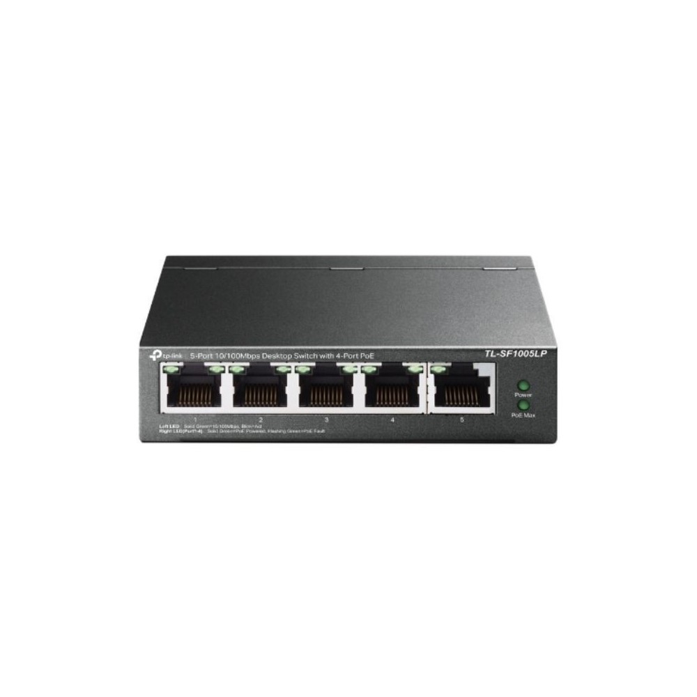 [TL-SF1005LP] TP-Link Switch TL-SF1005LP 5 Puertos PoE Compacto