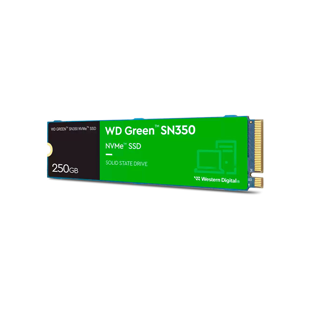 [WDS250G2G0C-00CDH0] Western Digital SSD SN350 250 GB Rápido y Confiable