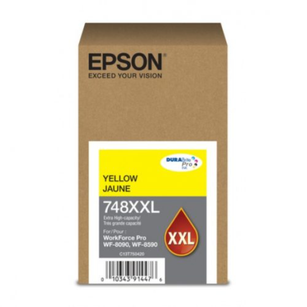 Epson Cartuchos de Tinta T748XXL420 Alta Capacidad Amarillos