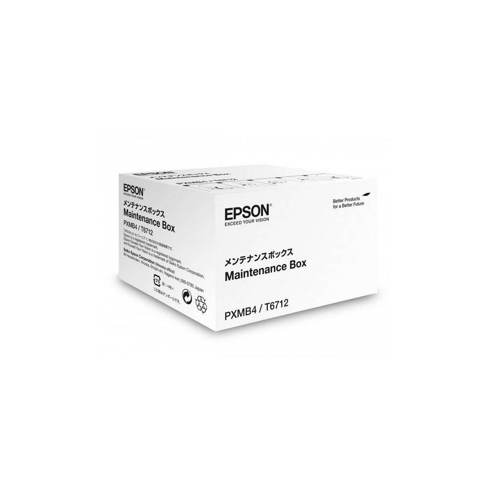[C13T671200] Epson Caja de Mantenimiento T671200 para WorkForce WF-6090 y WF-6590