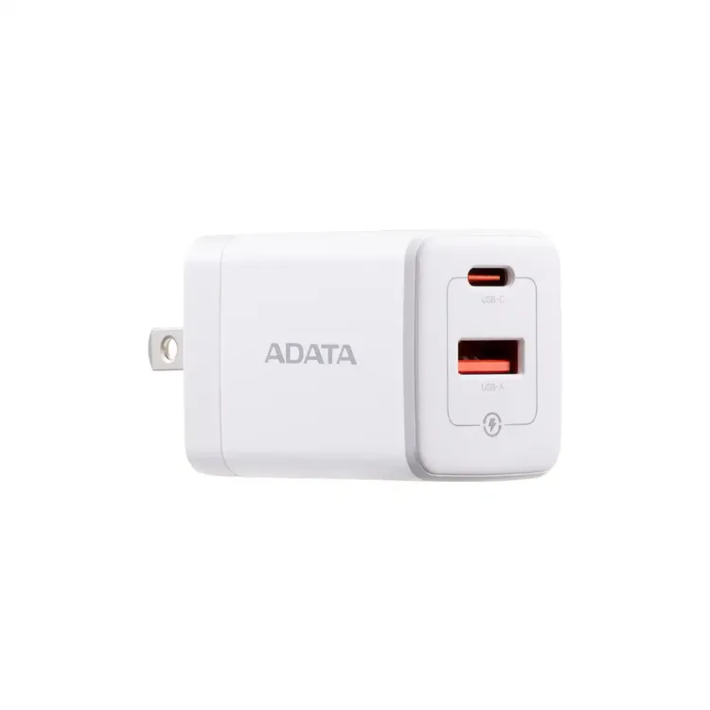 ADATA Cargador 35W USB Type-C y USB Type-A Blanco
