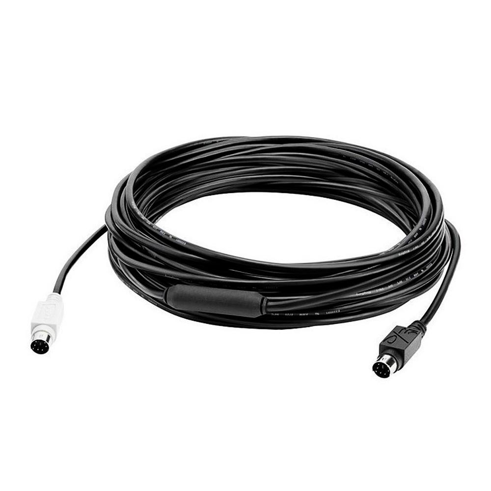 [939-001487] Cable LOGITECH De Extensión De 10 Metros Para Group COLOR Negro
