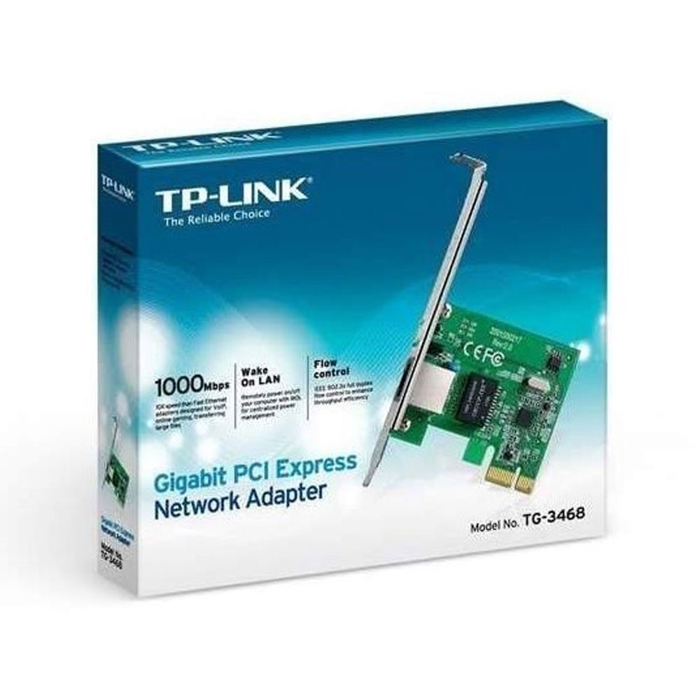 [TG-3468] TP-Link Adaptador de Red PCI-Express Gigabit