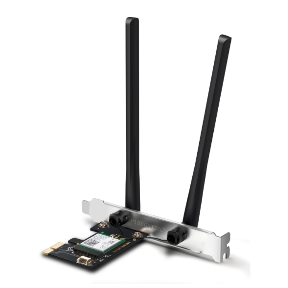 [MA80XE] Adaptador de red MERCUSYS PCIe AX3000 Wi-Fi 6 Bluetooth 5.2