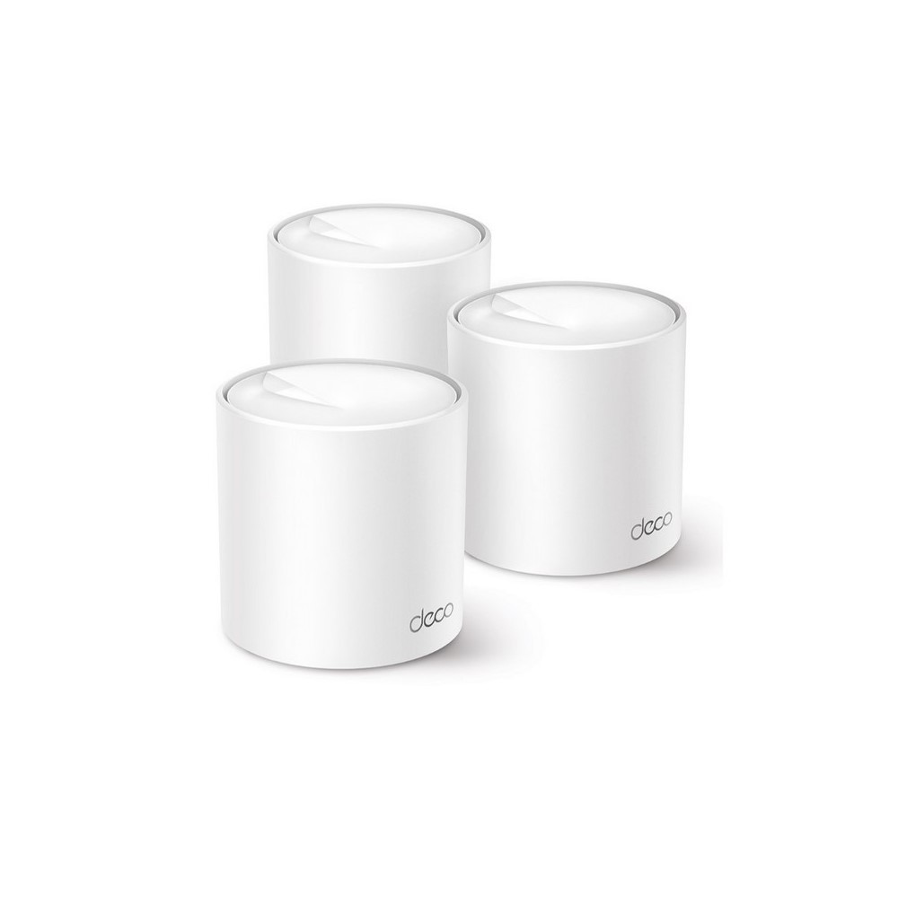 [Deco X50(3-pack)] Router TPLINK Sistema WiFi 6 en malla para todo el hogar AX3000 Paquetes de tres