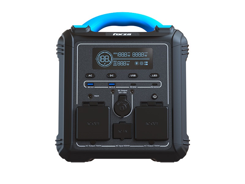 FORZA Regulador Titan Series 700W - Energía Ininterrumpida