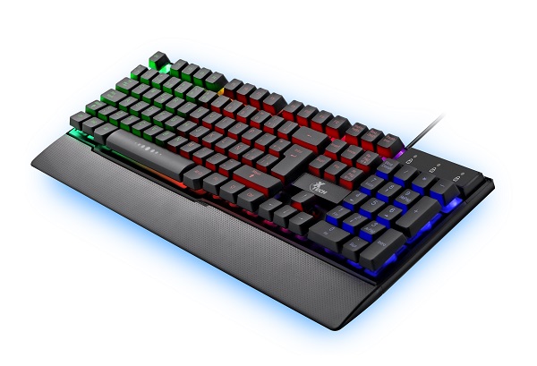 [ID222XTK30] Xtech Teclado XTK-510S para Gaming con Iluminación LED Multicolor